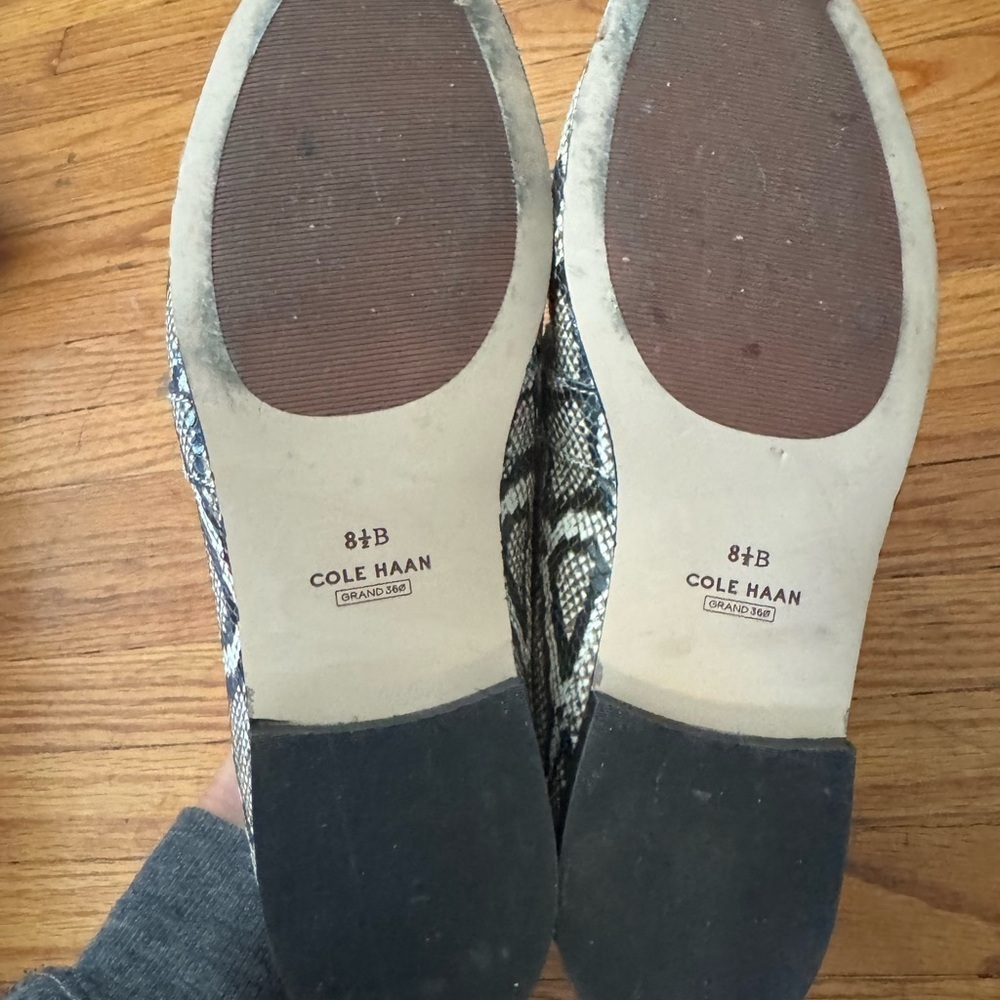 Cole Haan Modern Classics Loafer Python Print Lea… - image 2